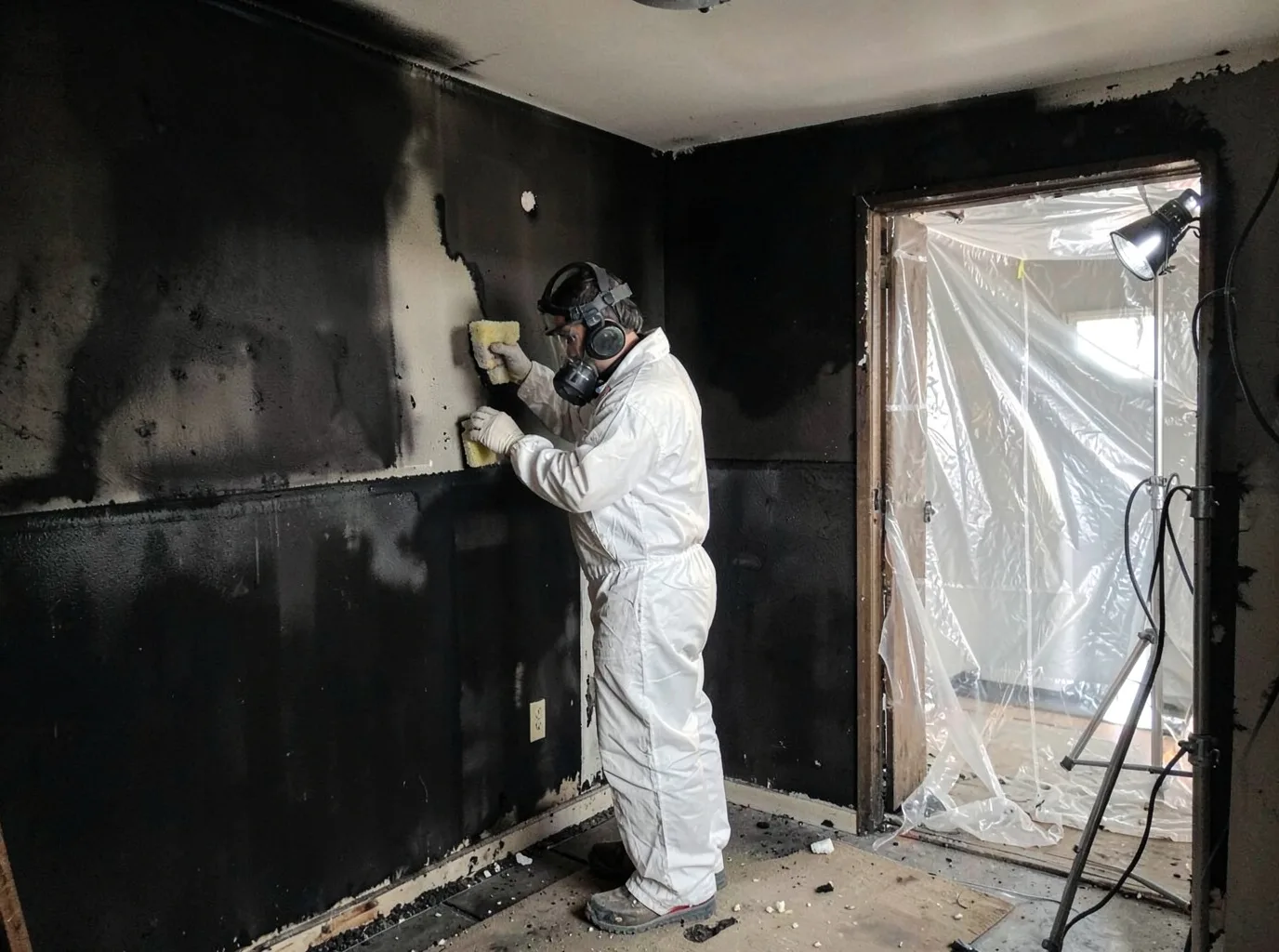Fire Damage Restoration company in Lampe, MO